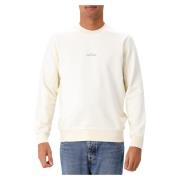 Beige Sweater med Unik Stil