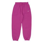 Fuchsia/Sail High-Waisted Fleece SportsWear