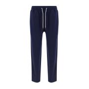 Sweatpants med elastisk talje i jogger-stil