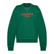 Sweatshirt med logo