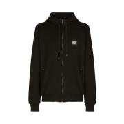 Jersey Zip-up Hoodie