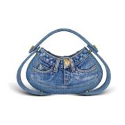 Mellem denim Jolie Madame taske