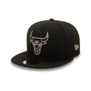 Sort Bulls NBA Wordmark Kasket