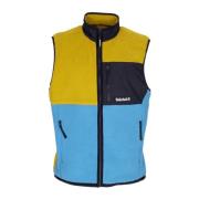 Sherpa Fleece Vest Golden Palm