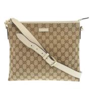 Pre-owned Canvas gucci-tasker