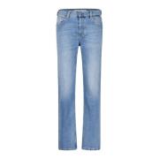 High-Waist Straight Leg Jeans