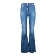 Elegant Denim Jeans med bomuld