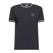 Stribet Crewneck T-shirts og Polos