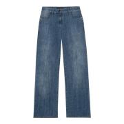 Autentiske Wideleg Denim Bukser