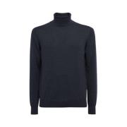 Italiensk Uld Turtle Neck Sweater