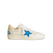 Leather Star Basketball Sneakers