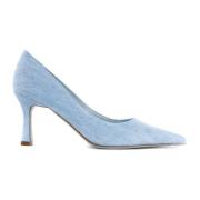 Blå Denim Kate Pumps