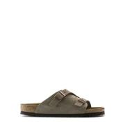 Taupe Sandal med Komfort og Stil