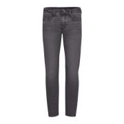 Klassiske Straight Leg Indigo Jeans