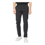 Sorte Slim Fit Twill Bukser