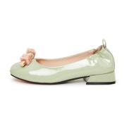 Elegant Flat Sole Ballerinas - Mint