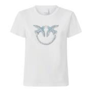 Love Birds Broderede T-shirts