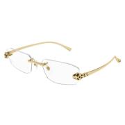 Rimless Panthère Massai Solbriller Guld