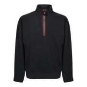 Sort Half Zip Sweatshirt Elegant Design