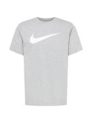 Nike Sportswear Bluser & t-shirts  grå-meleret / hvid