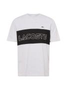 LACOSTE Bluser & t-shirts  grå-meleret / sort / hvid