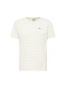 BLEND Bluser & t-shirts 'Dinton'  greige / orange / hvid
