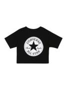 CONVERSE Bluser & t-shirts  sort / hvid