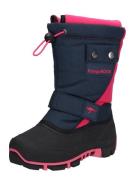 KangaROOS Snowboots 'Kanga-Bean II'  navy / pink