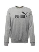 PUMA Sportsweatshirt 'Ess'  grå-meleret / sort