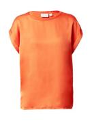 VILA Shirts 'ELLETTE'  orangerød