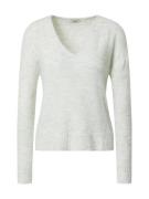 JDY Pullover 'JDYELANORA'  hvid-meleret