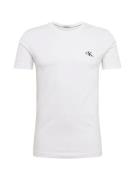 Calvin Klein Jeans Bluser & t-shirts 'Essential'  hvid
