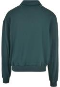Urban Classics Sweatshirt 'Collar Crew'  mørkegrøn