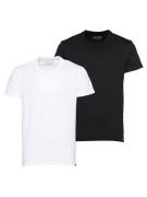 Lee Bluser & t-shirts 'Twin Pack Crew'  sort / hvid