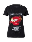 EINSTEIN & NEWTON Shirts 'Flames'  gul / rød / sort / hvid