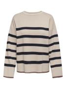 ONLY Pullover 'ALBERTE'  mørkebeige / sort