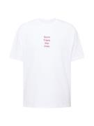 TOPMAN Bluser & t-shirts  mørk pink / hvid
