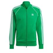 ADIDAS ORIGINALS Sweatjakke 'Adicolor Classics Sst'  grøn / hvid