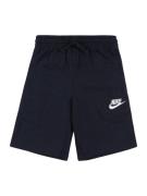 Nike Sportswear Bukser  navy / hvid