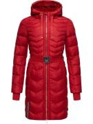 NAVAHOO Vinterfrakke 'Alpenveilchen'  rød