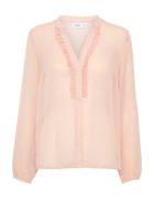 SAINT TROPEZ Bluse 'Valerie'  fersken