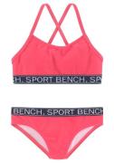 BENCH Bikini  pink / sort