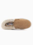 Minnetonka Slip On 'Wilder'  creme / lysebrun