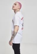 Mister Tee Bluser & t-shirts 'Giuseppe's Pizzeria'  rød / sort / hvid