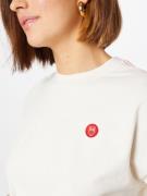 KnowledgeCotton Apparel Shirts  creme / rød