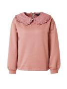 Dorothy Perkins Sweatshirt 'Broderie'  pink