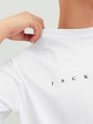 JACK & JONES Bluser & t-shirts  navy / offwhite