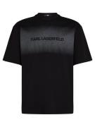 Karl Lagerfeld Bluser & t-shirts  grå / sort