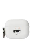 Karl Lagerfeld Smartphone-etui 'Choupette'  beige / sort / hvid