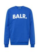 BALR. Sweatshirt  royalblå / hvid